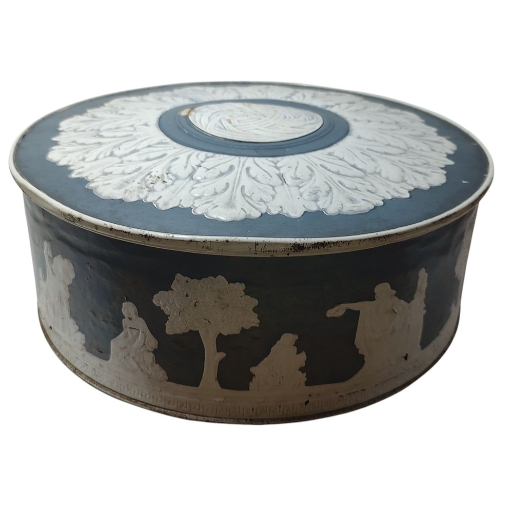 Smith Crafted Chicago Tin Paradise Fruit Cake‎ Metal Box Ward Baking Company SEE